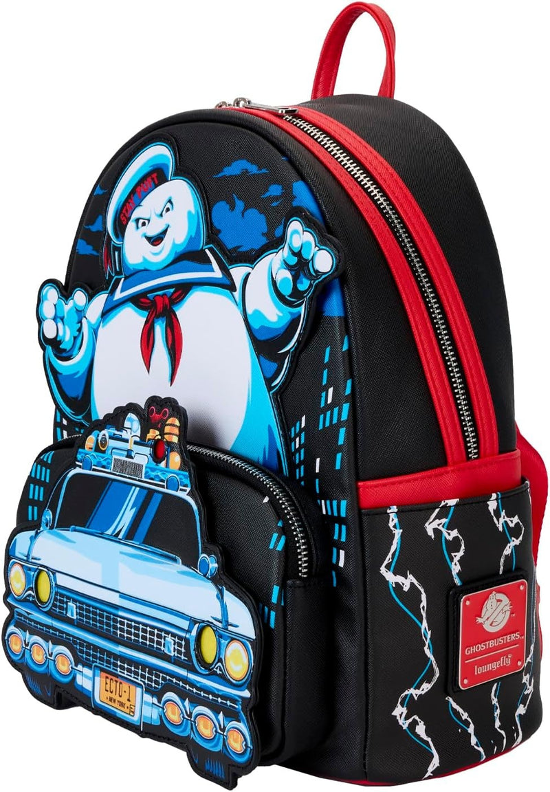Loungefly: Ghostbusters Stay Puff Chasing - Light Up Mini Backpack Clothing and Apparel Loungefly