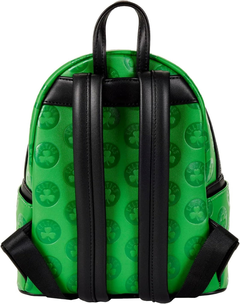 Loungefly: NBA Boston Celtics Logo Mini Backpack Clothing and Apparel Loungefly