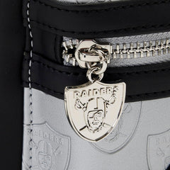 Loungefly: NFL Las Vegas Raiders Patches Mini Backpack Clothing and Apparel Loungefly