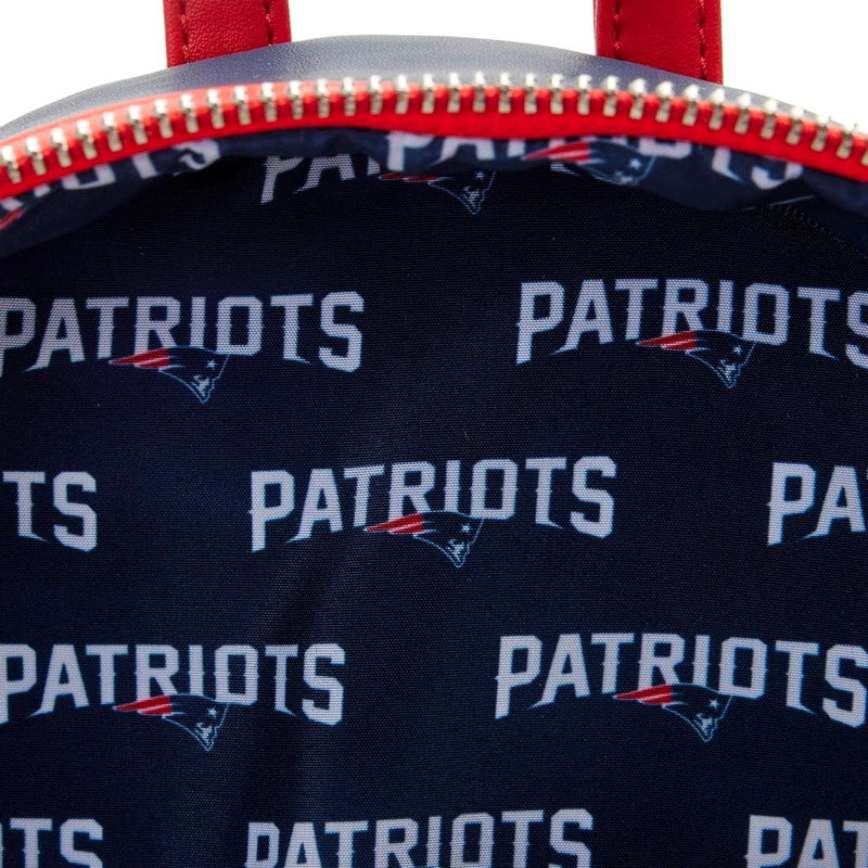 Loungefly: NFL New England Patriots Patch Icons - Mini Backpack Clothing and Apparel Loungefly