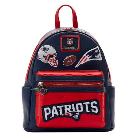 Loungefly: NFL New England Patriots Patch Icons - Mini Backpack Clothing and Apparel Loungefly