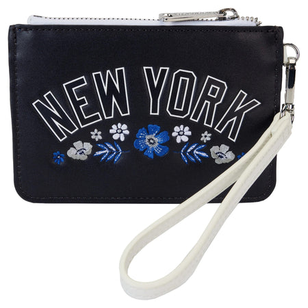 Loungefly: New York Yankees Floral - Wrist Clutch Clothing and Apparel Loungefly