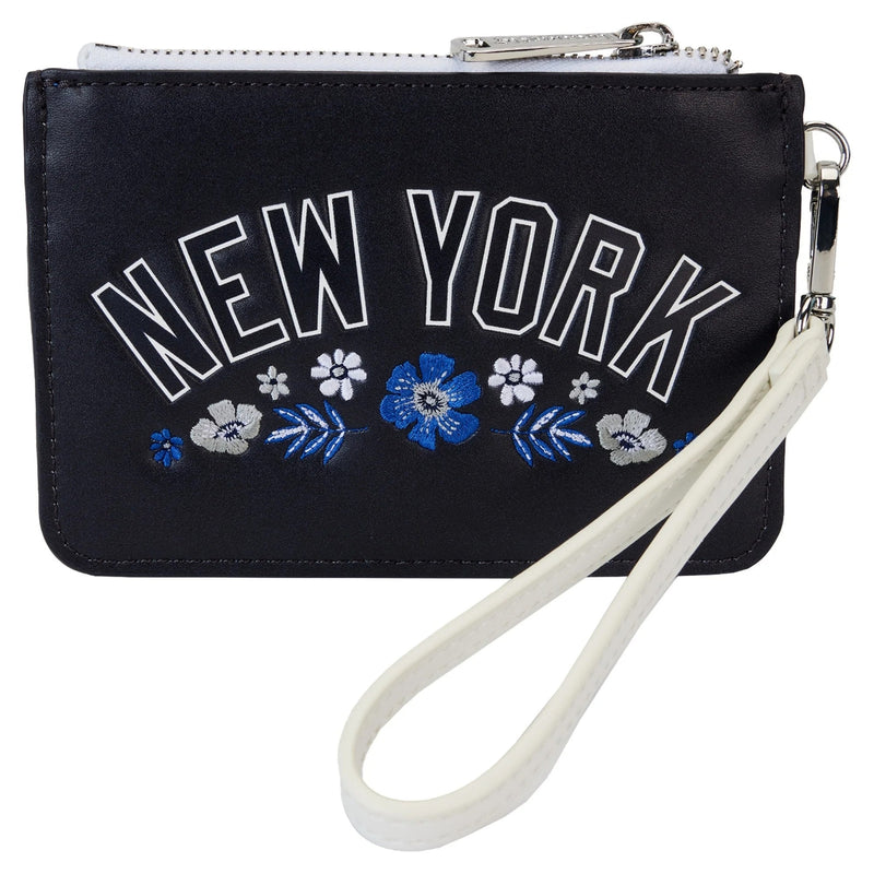 Loungefly: New York Yankees Floral - Wrist Clutch Clothing and Apparel Loungefly