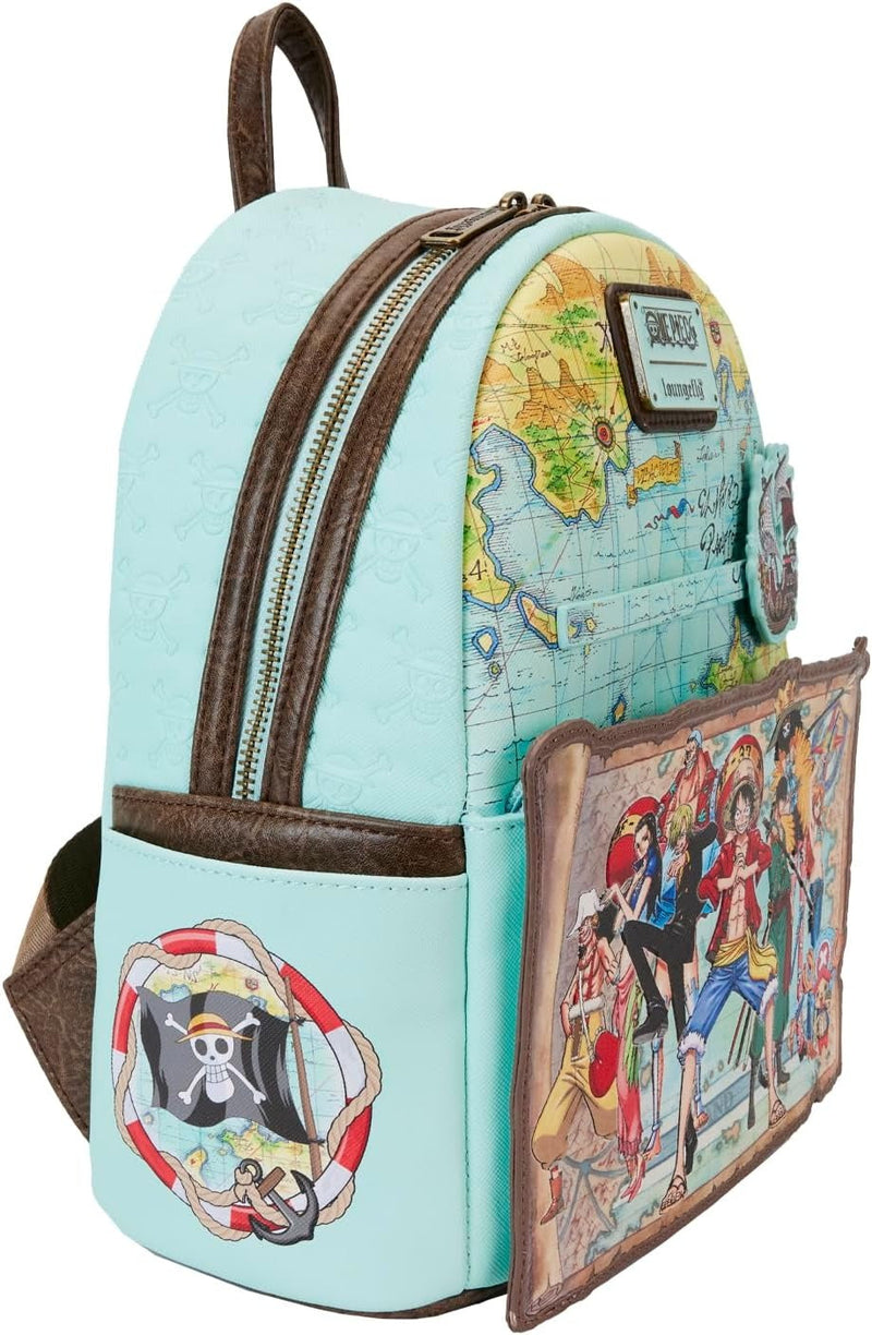 Loungefly: One Piece 25th Anniversary Straw Hat Pirates - Mini Backpack Clothing and Apparel Loungefly