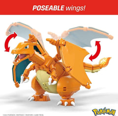 MEGA Pokemon: Charizard Construction Set - 222 Piece Building Set Toys & Games MEGA