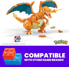 MEGA Pokemon: Charizard Construction Set - 222 Piece Building Set Toys & Games MEGA