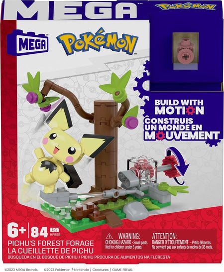 MEGA Pokemon: Pichu Forest Forage - 84 Piece Building Set Toys & Games Mattel