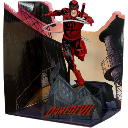 Marvel Collection WV3: Daredevil Issue #600 Scene Figure Platinum Edition - 1:10 Scale Toys & Games McFarlane Toys