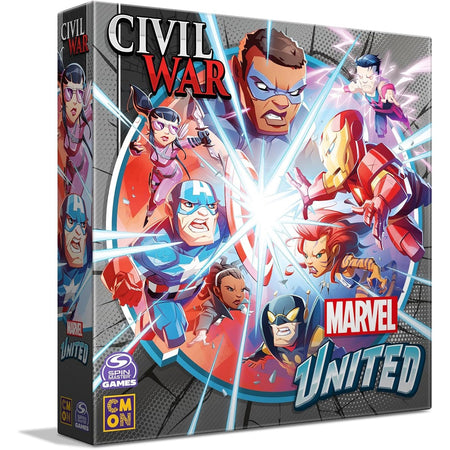 Marvel United: Civil War [Board Game, 2 - 6 Players] Board Game Asmodee