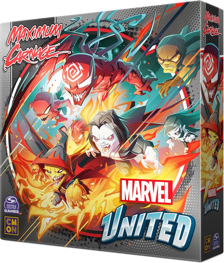 Marvel United: Maximum Carnage [Board Game, 1 - 5 Players] Board Game Asmodee