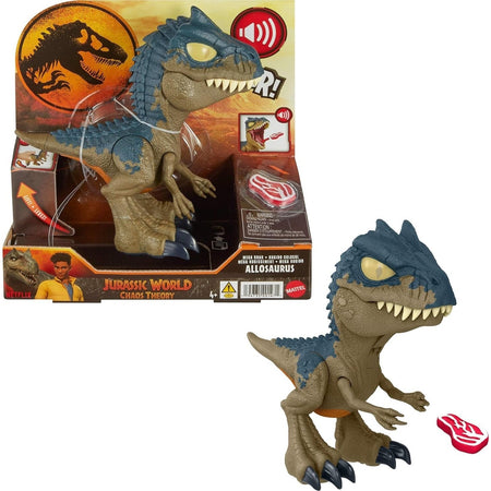 Jurassic World Chaos Theory: Mega Roar Allosaurus Toys & Games Mattel