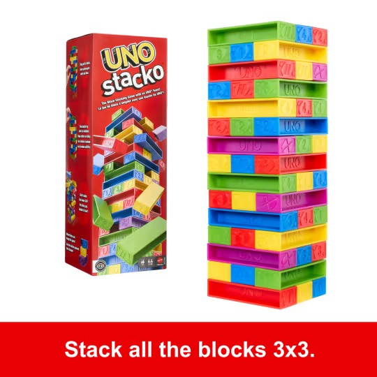 UNO: Stacko Toys & Games Mattel