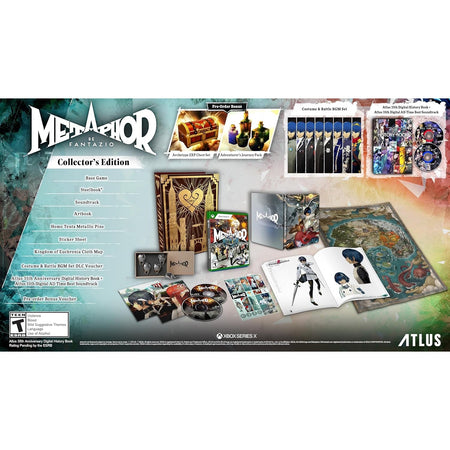 Metaphor ReFantazio - Collector's Edition [Xbox Series X] Xbox Series X Video Game Atlus