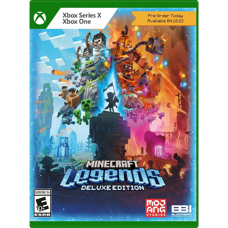 Minecraft Legends - Deluxe Edition [Xbox One / Series X] Xbox ONE / Xbox Series X Video Game Mojang