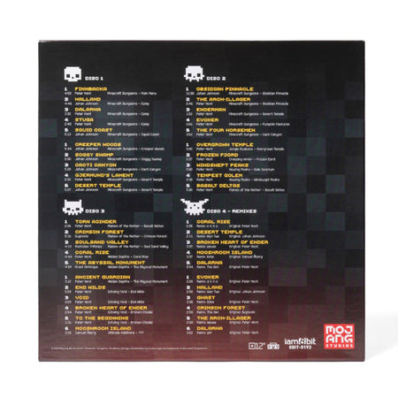 Minecraft Dungeons 4xLP Vinyl Box Set [Audio Vinyl] Audio CD/Vinyl Mojang Studios