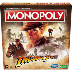 Monopoly: Indiana Jones Edition [Board Game, 2-6 Players] Board Game Hasbro