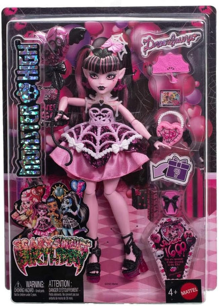 Monster High: Scary Sweet Birthday Draculaura Toys & Games Mattel