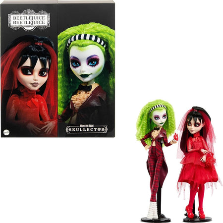 Monster High: Skullector Beetlejuice Lydia and Betelgeuse Collector Limited Edition Set HYV96 Toys & Games Mattel