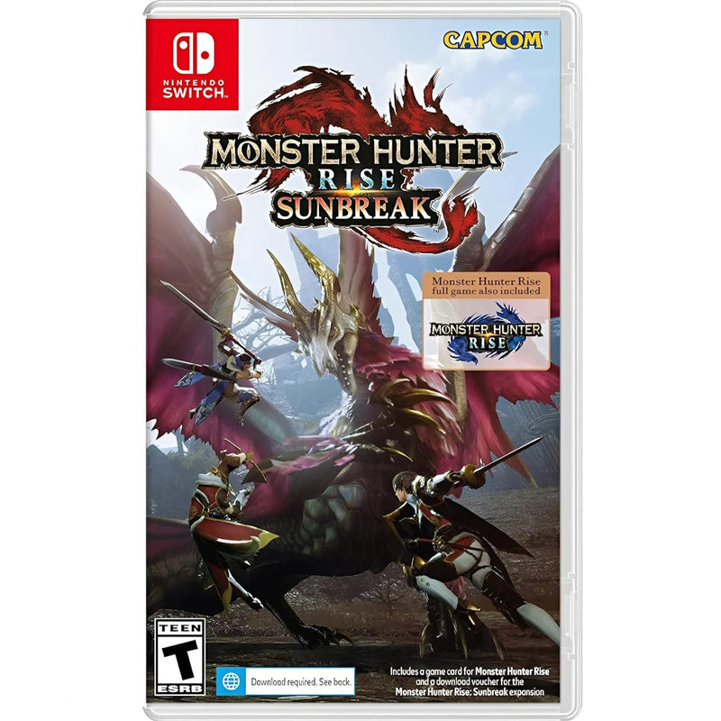 Monster Hunter Rise: Sunbreak [Nintendo Switch] Nintendo Switch Video Game Capcom