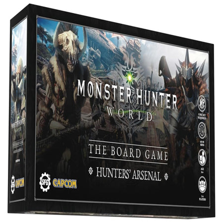 Monster Hunter World: The Board Game - Hunter's Arsenal Expansion [Board Game, 1 -4 Players] Board Game Steamforged Games