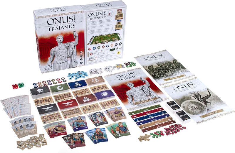 Onus! Traianus [Board Game, 1-4 Players] Board Game Draco Ideas