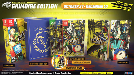 Persona 4 Golden: Grimoire Edition Limited Run #11 [Xbox Series X] Xbox Series X Collector Atlus
