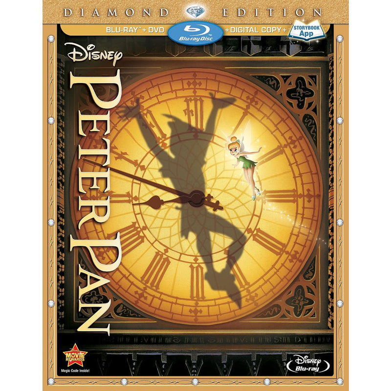 Peter Pan Three-Disc Diamond Edition: Blu-ray/DVD [Blu Ray] Blu-Ray Movie Disney