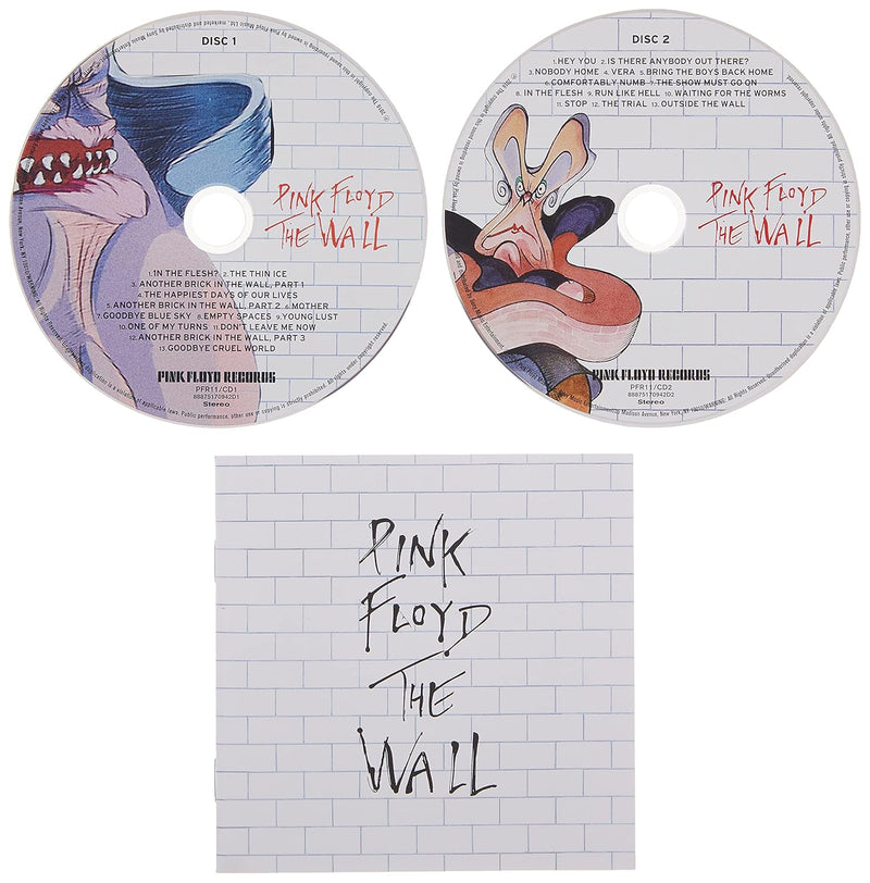 Pink Floyd's: The Wall 2CD [Audio CD] Music (CD) Pink Floyd Records
