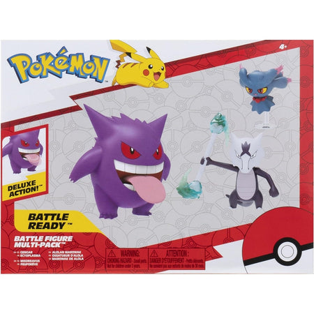 Pokemon Battle Figure 3 Pack: Misdreavus, Alolan Marowak and Gengar Toys & Games Pokemon