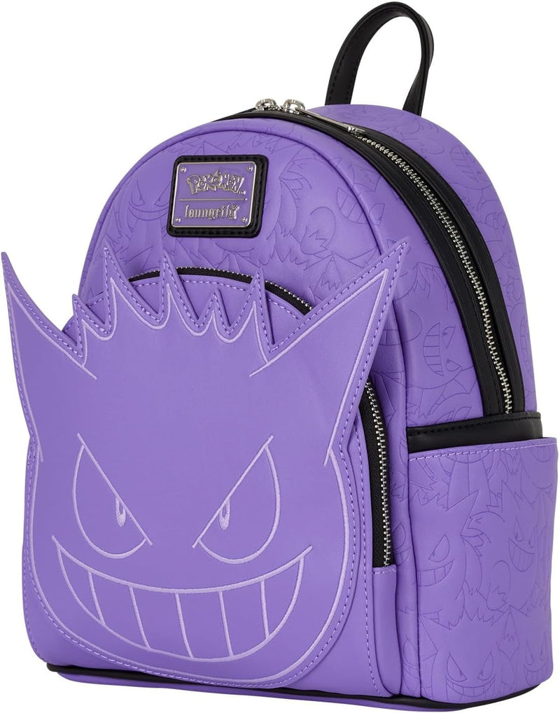Loungefly: Pokemon Gengar Cosplay Glow Mini Backpack Clothing and Apparel Loungefly