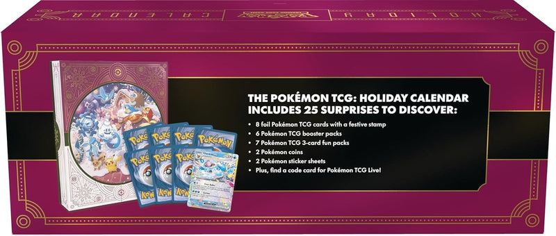Pokemon TCG: Holiday Advent Calendar 2025 Card Game Pokemon