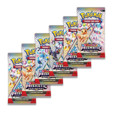 Pokemon TCG: Scarlet & Violet Prismatic Evolutions Loose Booster - 1-Pack Card Game Pokemon
