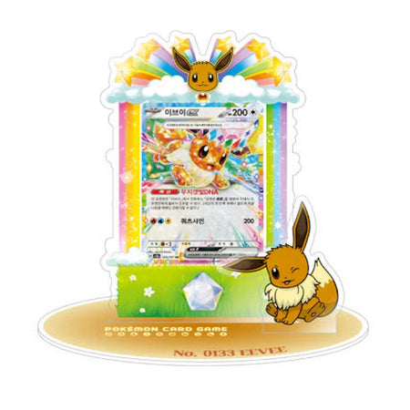 Pokemon TCG: Scarlet and Violet Eevee Acrylic Stand [KOR] Card Game Pokemon