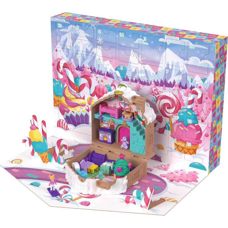 Polly Pocket: Advent Calendar 2025 Toys & Games Mattel