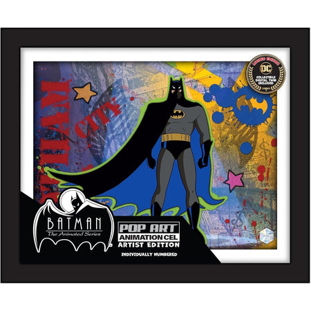 Pop Art: Batman: The Animated Series Animation Cel Scene - Batman The Last Laugh Memorabilia DC Collectibles