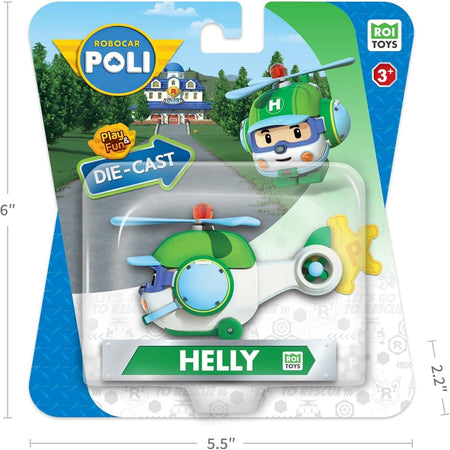 Robocar Poli: Play and Fun Die Cast Car - [Helly] Toys & Games ROI Visual
