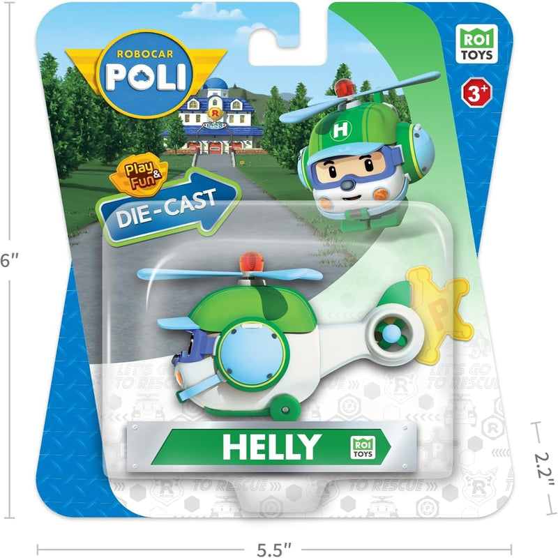 Robocar Poli: Play and Fun Die Cast Car - [Helly] Toys & Games ROI Visual