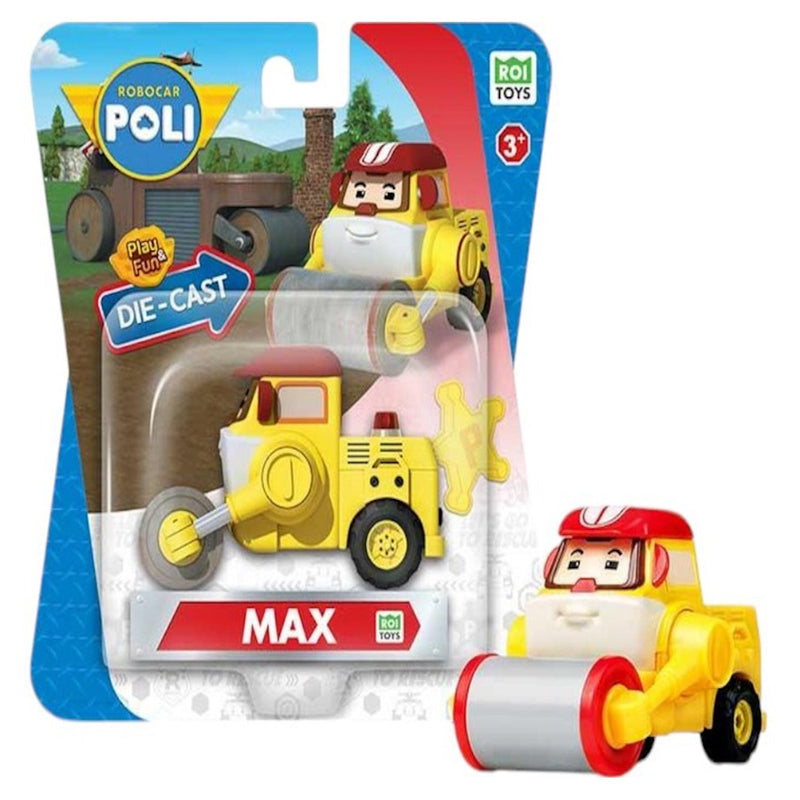 Robocar Poli: Play and Fun Die Cast Car - [Max] Toys & Games ROI Visual