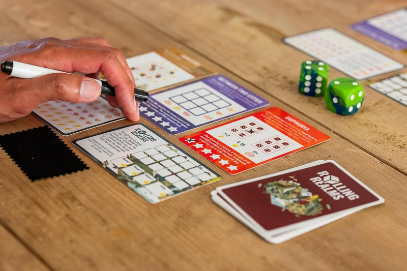 Rolling Realms [Board Game, 1-6 Players] Board Game Stonemaier Games