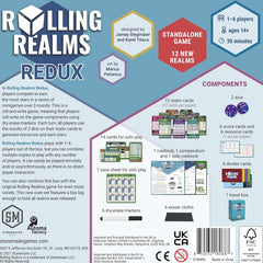 Rolling Realms Redux [Board Game, 1-6 Players] Board Game Stonemaier Games