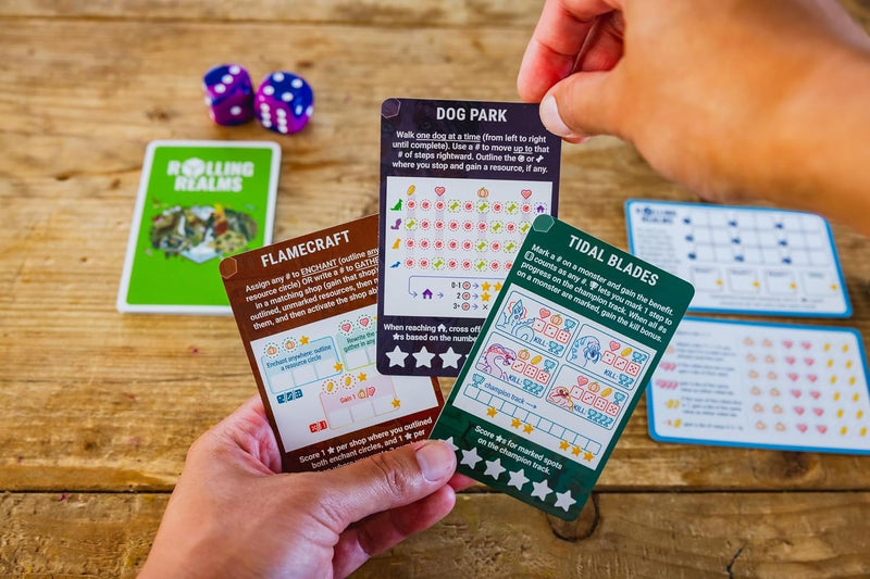 Rolling Realms Redux [Board Game, 1-6 Players] Board Game Stonemaier Games