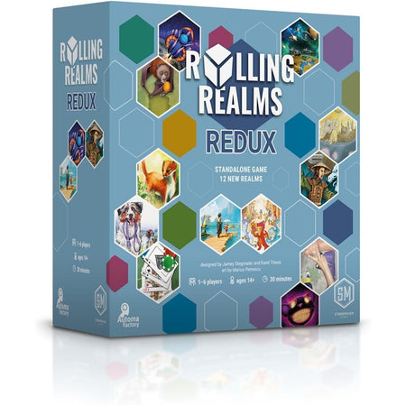 Rolling Realms Redux [Board Game, 1-6 Players] Board Game Stonemaier Games