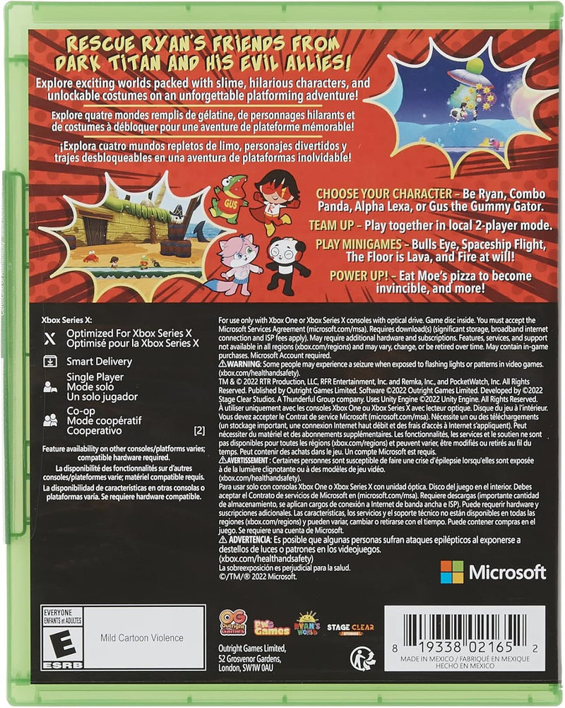 Ryans Rescue Squad [Xbox One / Series X] Xbox One / Xbox Series X Video Game Outright Games