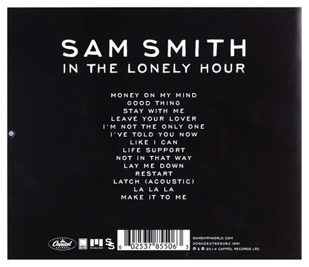 Sam Smith: In the Lonely Hour [Audio CD] Music (CD) Capitol Records