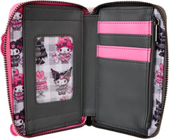 Loungefly: Sanrio My Melody and Kuromi Zip - Around Wallet Clothing and Apparel Loungefly
