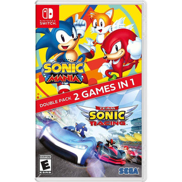 Sonic Mania + Team Sonic Racing - Double Pack [Nintendo Switch] Nintendo Switch Video Game SEGA