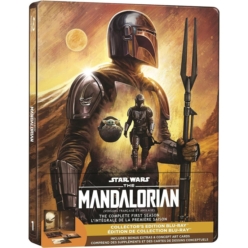 Star Wars: The Mandalorian Season 1 Blu-Ray [Blu-Ray] Blu-Ray Steelbook Disney
