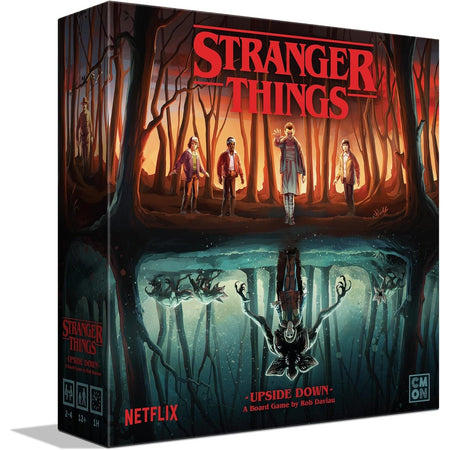 Stranger Things: Upside Down [Board Game, 2 - 4 Players] Board Game Asmodee