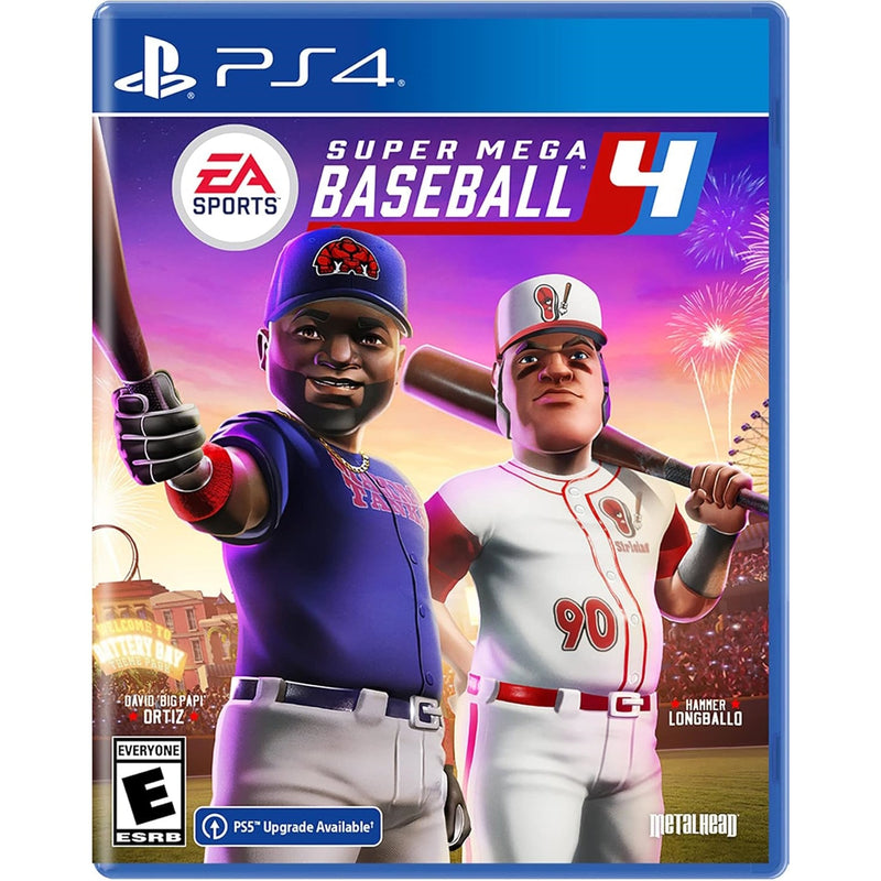 Super Mega Baseball 4 [PlayStation 4] PlayStation 4 Video Game Metalhead Software Inc.
