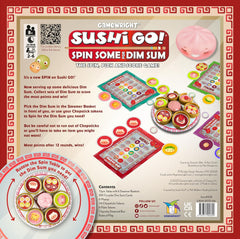 Sushi Go! Spin Some for Dim Sum [Board Game, 2 - 6 Players] Board Game Gamewright